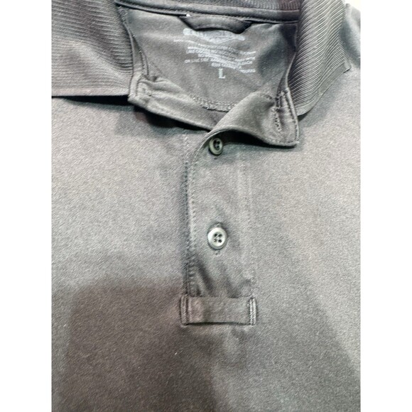 Tru Spec Polo Shirt Large Men's Black Cotton Polyester Blend Short Sleeve‎ - Picture 8 of 10